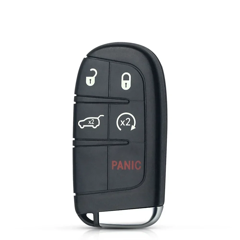 KEYYOU 1SZT ID46 M3N- 40821302 Pilot zdalnego sterowania do Chrysler 300C Dodge Charger Journey Challenge Dart Durango Jeep 433MHz