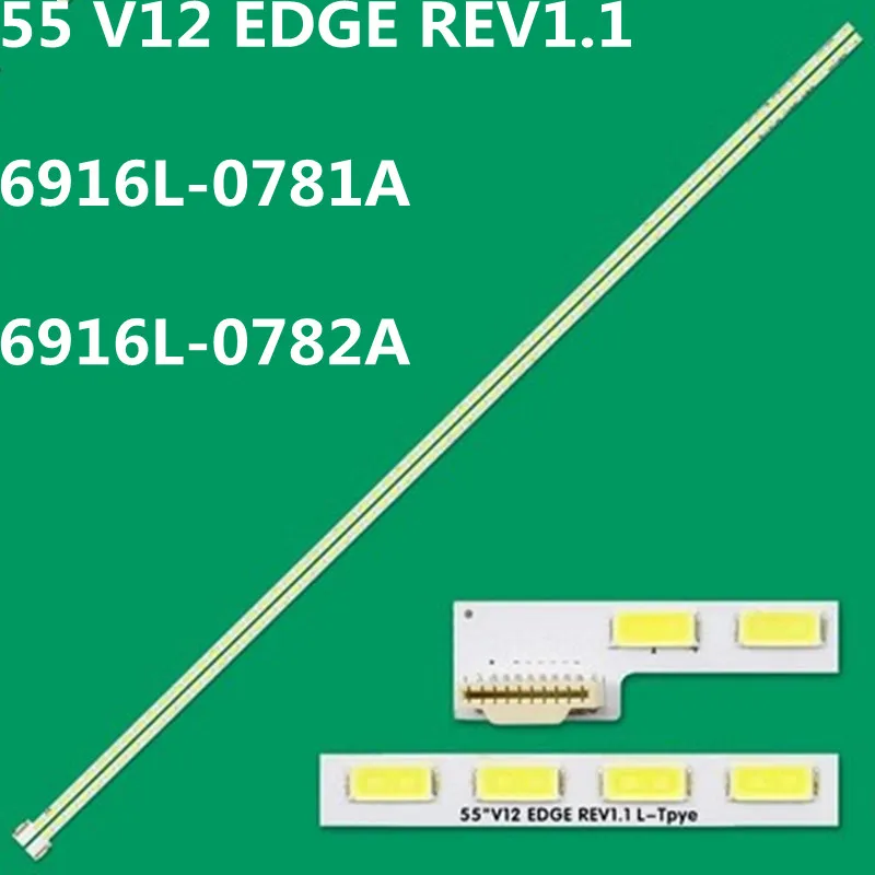 

LED Backlight Strip For TX-L55ET5B TX-L55ET50B TX-L55ET5E 55E30SW 55E83RS 55LS460C 55 V12 EDGE 6922L-0005A 0006A LC550EUE-SEF1