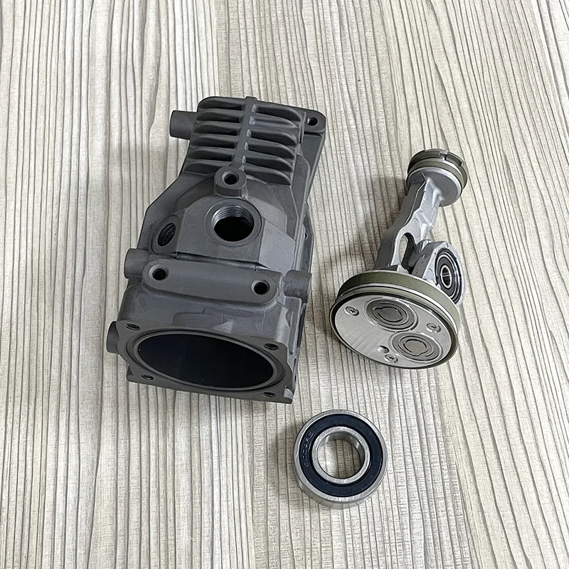 1Set 37226775479 Air Compressor Cylinder With Connecting Rod For BMW E70 E71 Air Pump Repair Kits