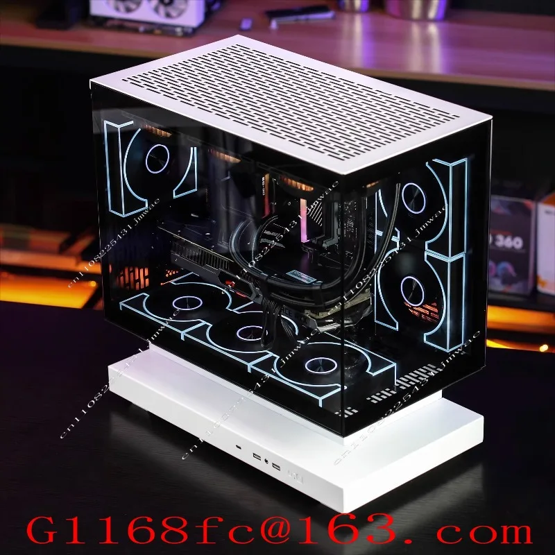 Floating Computer Case HM2 M-ATX Computer Case Supports 5090