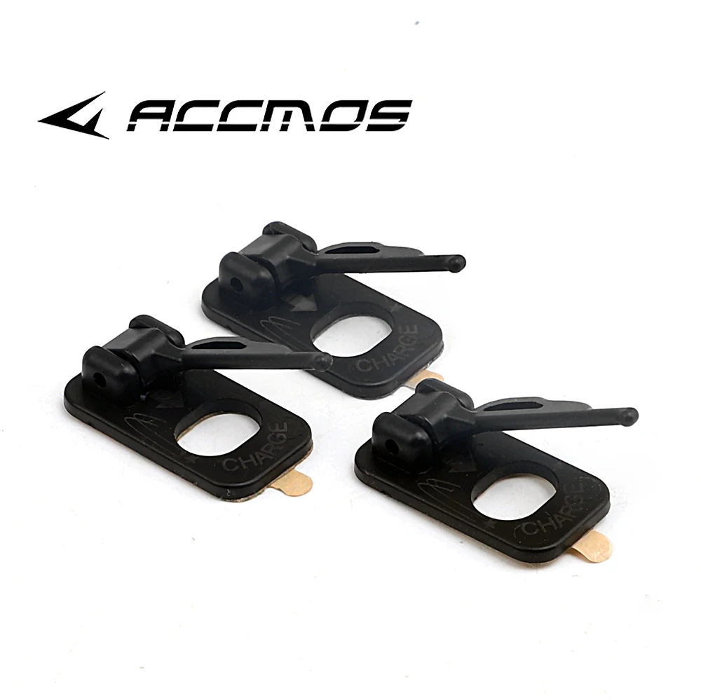 Decut Plastic Arrow Rest Archery Stand Recurve Bow Adhesive Archery Recurve Bow Rest Outdoor Hunting Accessories