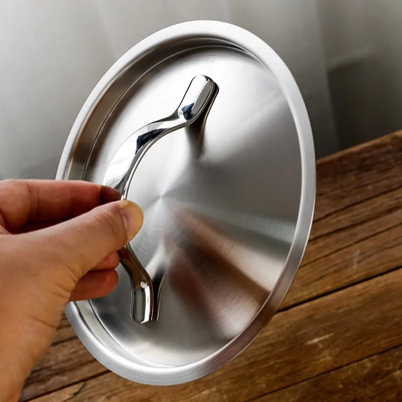 16cm18cm20cm18/10 Stainless Steel Pot and Pan Cover Mirror Finish Stainless Steel lid