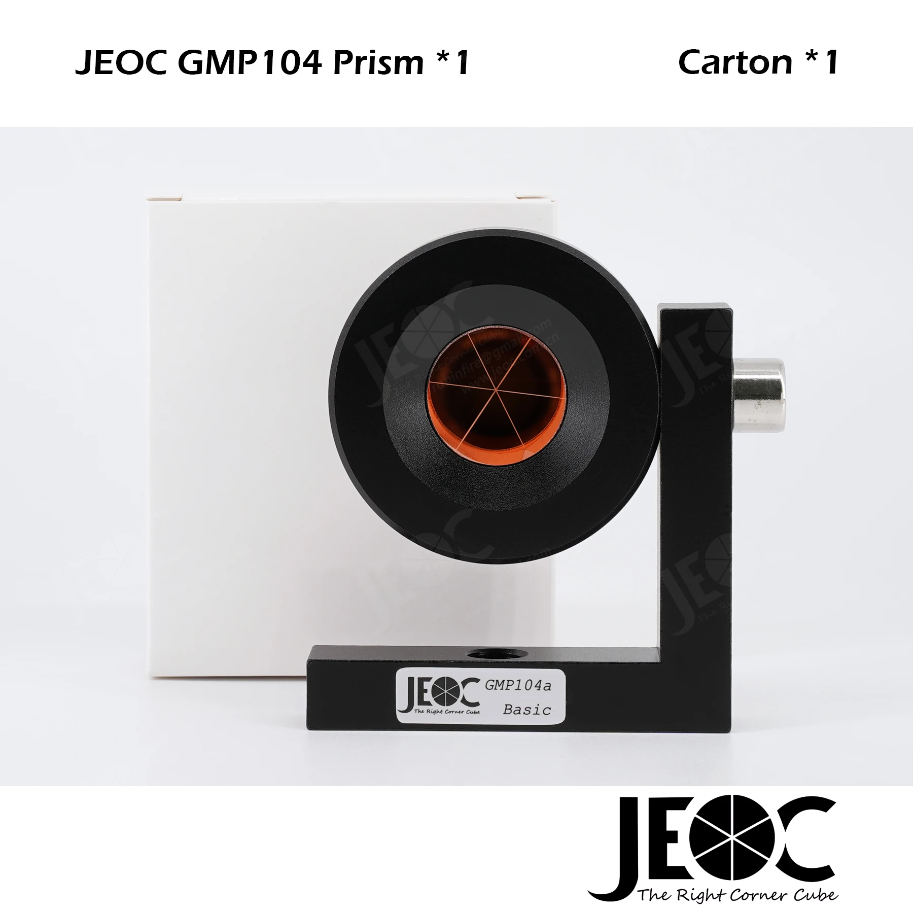 JEOC 90 Degree Monitoring Prism GMP104, 1 inch L Bar Reflector, for Leica totalstation Accessories Topography Land Surveying