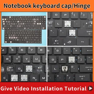 Engsel Tutup Tombol Pengganti untuk Keyboard Asus ROG Strix G15 Bekas Luka 5 G533 G533Q G533QS G533QR Z / L G733 G733Q 10 penjualan terbaik keyboard samsung xe700t1c - №