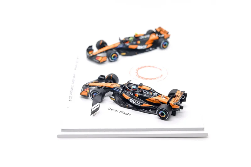 Spark 1:64 MCL38 No.4 / No.81 F1 Constructor Champion 2024 طقم سيارتان موديلات سيارات مصبوبة