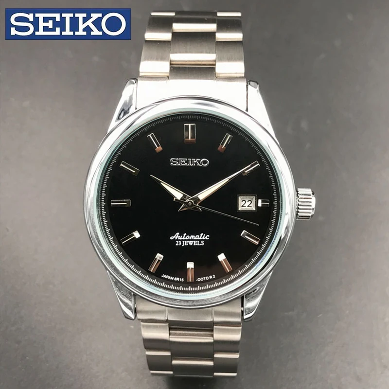 SEIKO SARB035 Original Men\'s Watch 2024 New Fashion Simple Waterproof Automatic Mechanical Tide Watch