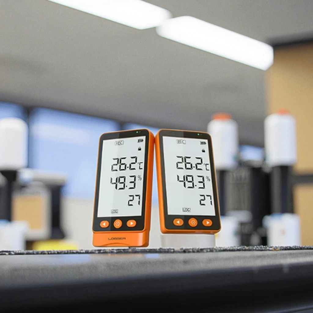 Aikesi GSP-80Pro Registratore dati LCD Rapporto PDF multi USB Registratore dati di temperatura e umidità Rapporto CE FCC ROHS PDF CSV