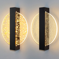 Acrylic Indoor Wall Lamp 6W LED Wall Light Bedroom Living Room Balcony Aisle Bedside Lights Modern Nordic Sconce Lamps AC85-265V