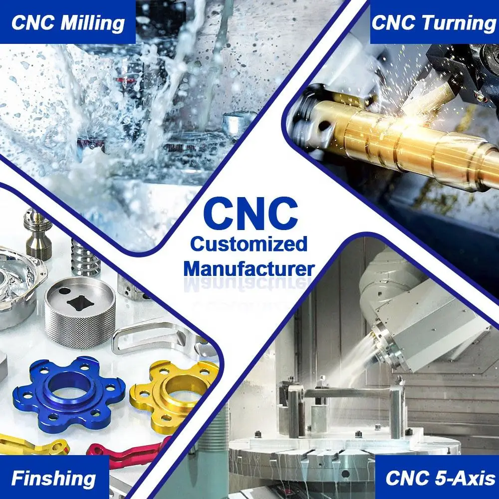 Manufacturer Custom Aluminum Stainless Steel 5 Axis Cnc Milling Machining Services
