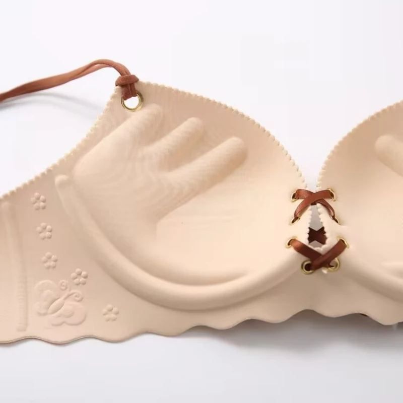 One piece Women's Seamless Bra Sexy Lingerie 3/4 Cup No Wire Adjustable Tops Female Bralette Intimates view 6