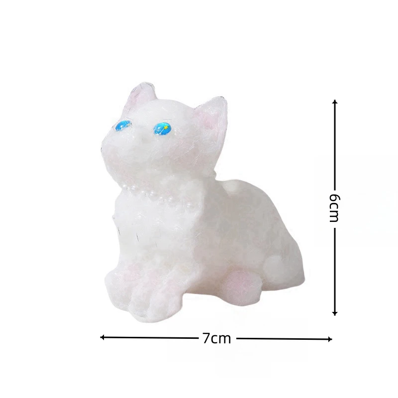 Cartoon Prachtige Leuke Kat Zachte Pinch Knijpspeelgoed Grappige Cartoon Mooie Diervormige Kinderen Rebound Stress Verlichten Speelgoed Geschenken