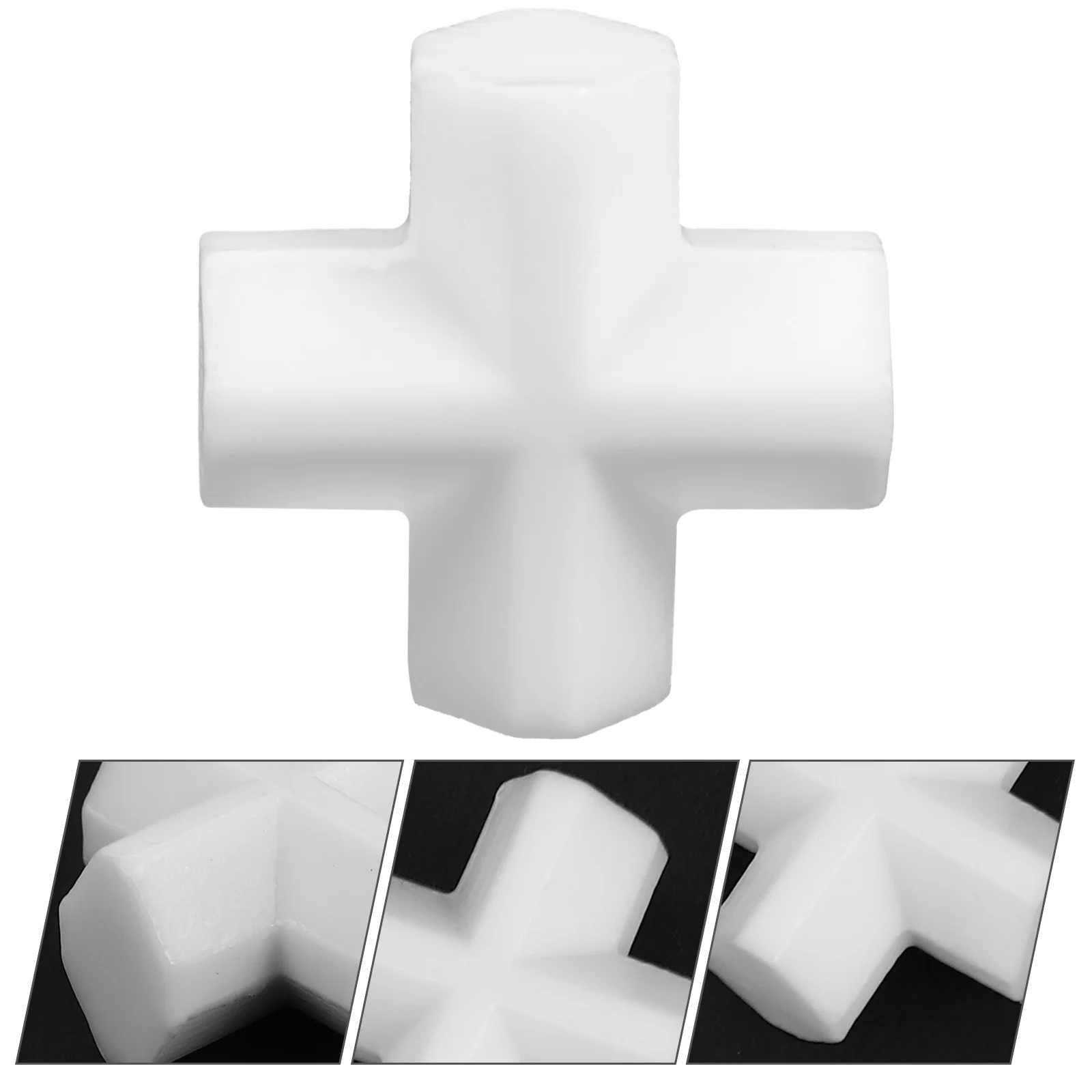 

Blender Cross-shaped Polytetrafluoroethylene Stirrer Magnetic Bar for Plate Laboratory Tools Stirring White Mixer