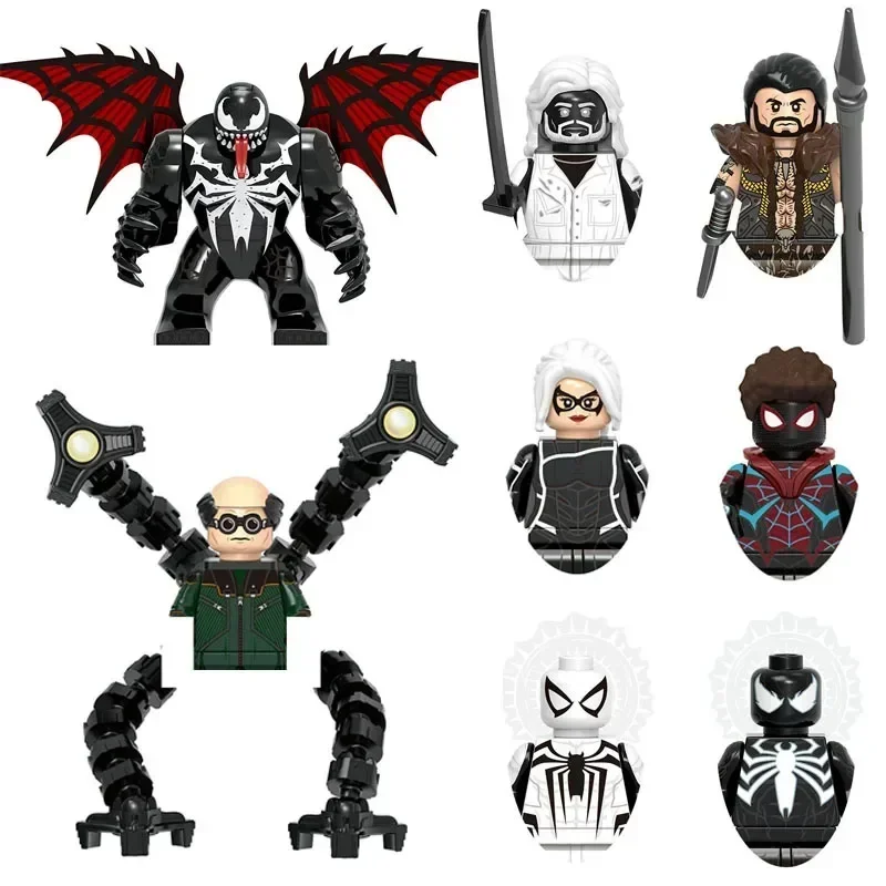 

G0162 GH0492 Super Heroes Spider-Man Venom Doctor Octopus Bricks Cartoon Character Building Block Toy Boy Birthday Present