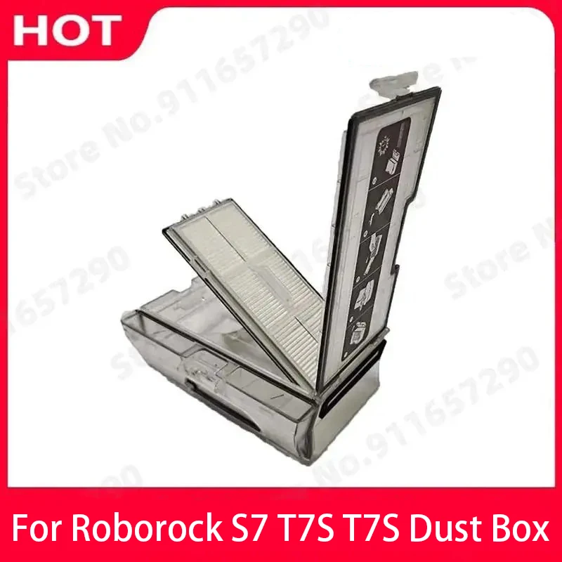 Roborock S7 S70 S75 Staubbehälter Ersatzteile Roboter-Staubsauger mit Filterzubehör