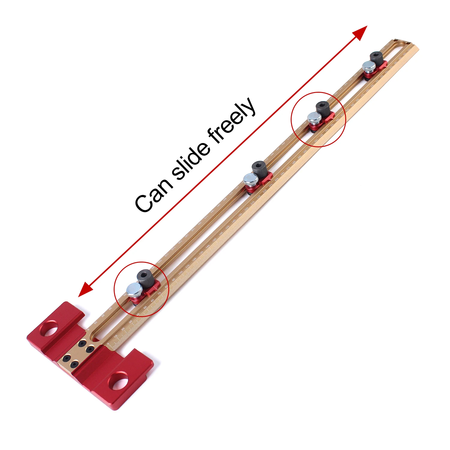 4 in 1 Drilling Positioning Ruler Combination Angle Ruler T-Shaped Ruler Cabinet Hardware Jig Drawer Installation Woodworking