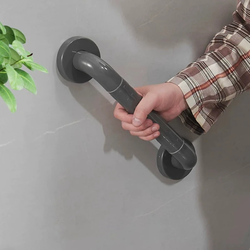 Stainless Steel Grab Bar, Non-Slip Toilet Safety Rail for Elderly, Anti-Fall Handrail with Glow Ring, Durable Anti-Rust Home Use