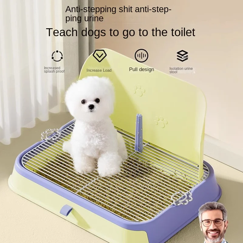 

Dog Toilet Pet Special Urinary Basin Stainless Steel Anti stepping Sand Basin Urinary Basin Small Dog Urinary and Urinary God