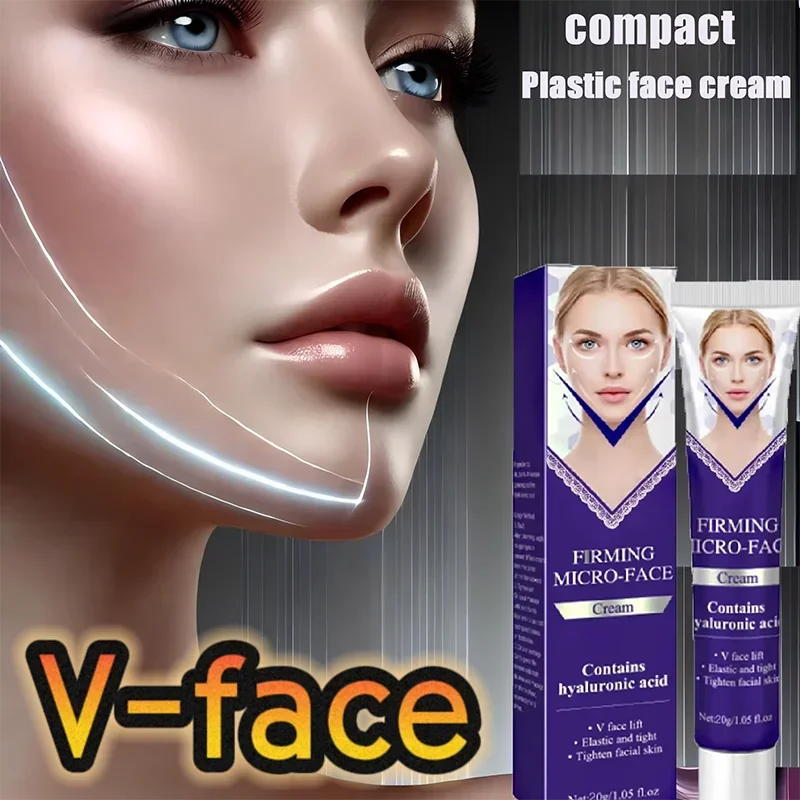 

V-Shape Firming Face-lift Cream Removal Masseter Muscle Double Chin Face Fat Burning Anti-aging Products1