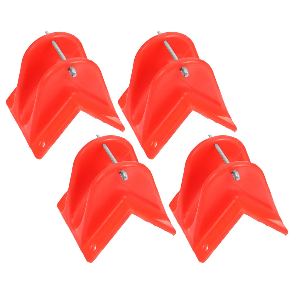 

4 Pcs Rope Protector Plastic Climbing Protectors Ropes Protecting Tools Safety Accessories