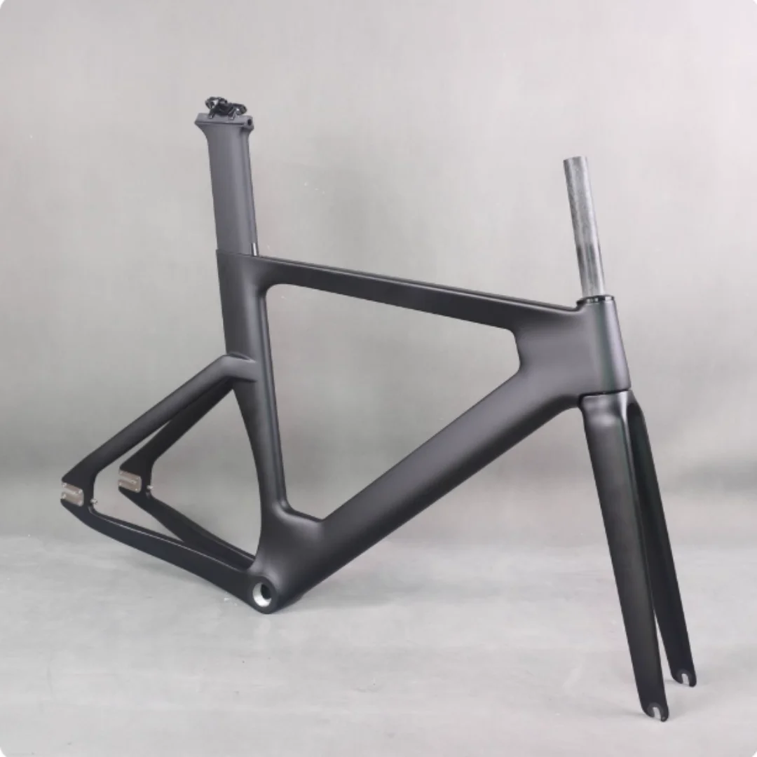 Cycling carbon F10 high modulus carbon fiber dead fly bicycle frame single speed track frame fixed tooth frame in stock