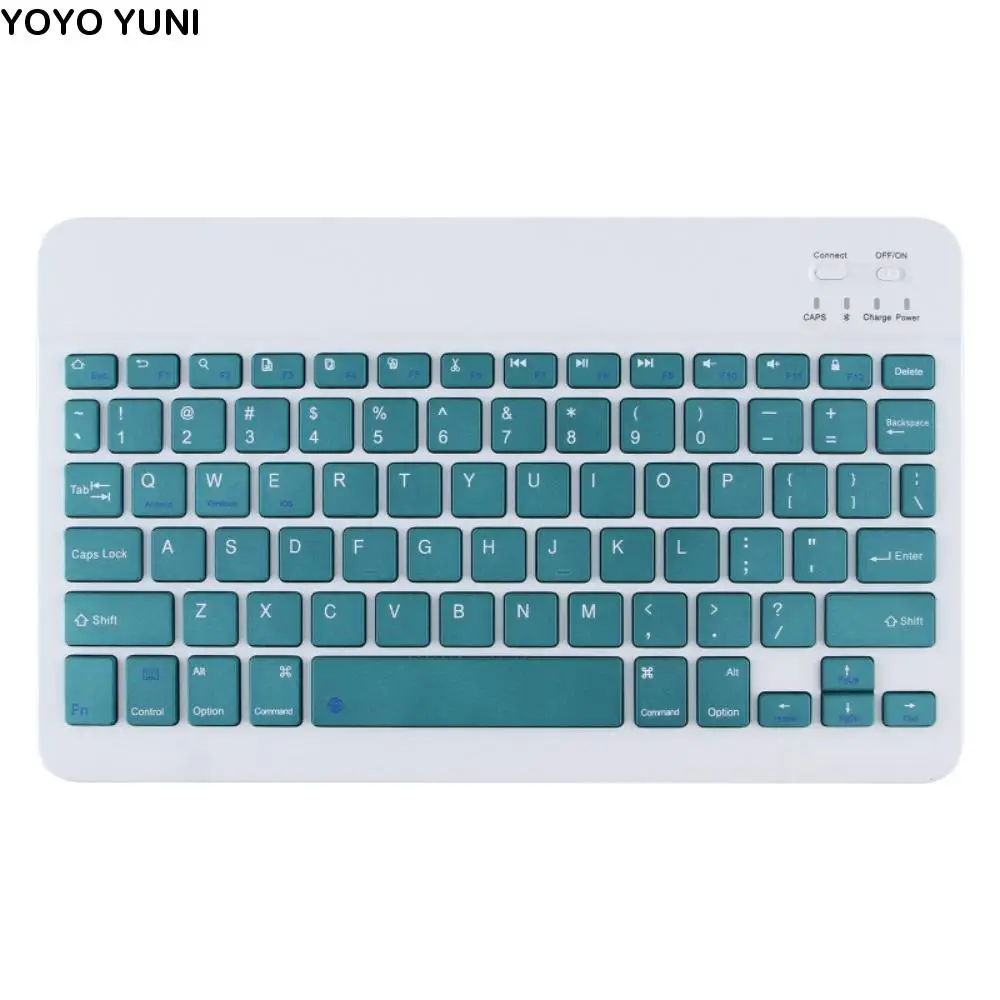 

Модная 10-дюймовая Bluetooth-клавиатура, мини-перезаряжаемая беспроводная клавиатура, универсальная портативная портативная клавиатура для путешествий