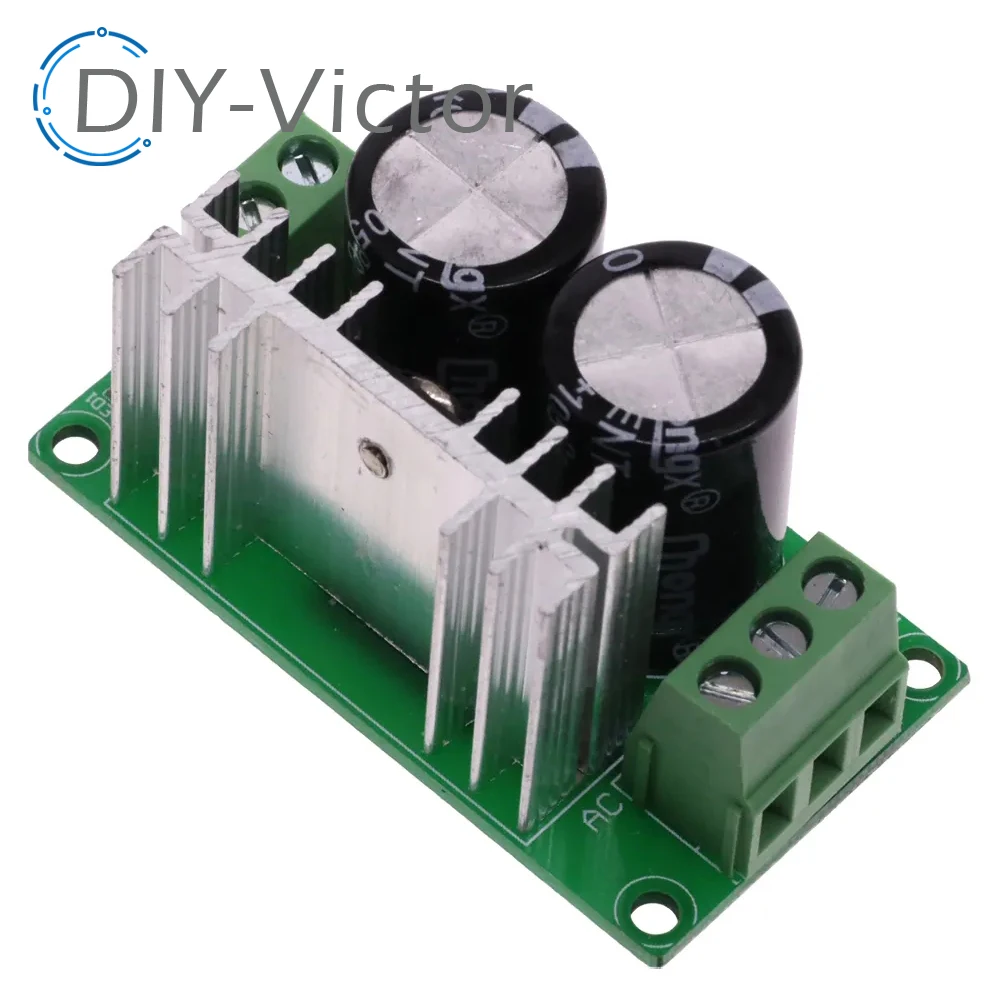 Dual Power To Single Power Rectifier Filter Board 8A Transformer To Single Power Board 0-12V 0-20V