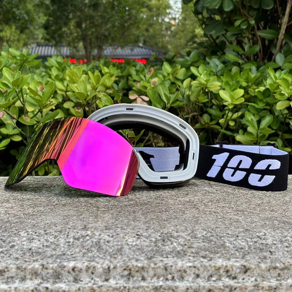 New Magnetic Ski Goggles Quick-Change Anti-fog UV400 Snowboard Goggles Professional Double Layer Lens Ski Eyewear For Men Women