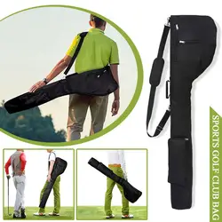 Bolsa de tela Oxford 600D para palos de Golf, bolsa plegable impermeable, gran capacidad, accesorios de Golf, estuche de almacenamiento portátil, negro T J1I7