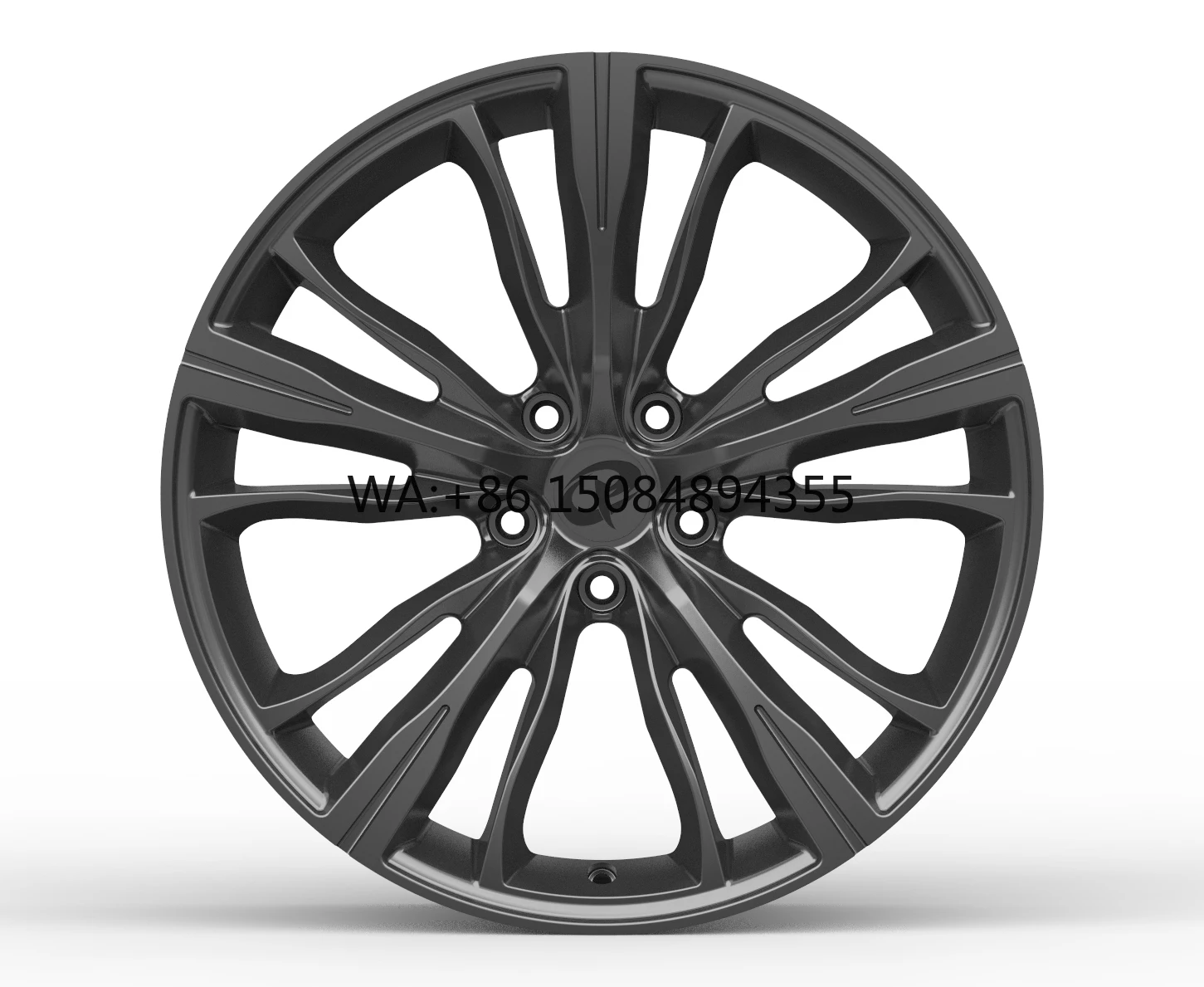 

New Lightweight Forged Aviation Aluminum Alloy 20 Inch Staggered Concave Bronze 5x112 Racing Car Wheels Gun Gray 40mm 30mm