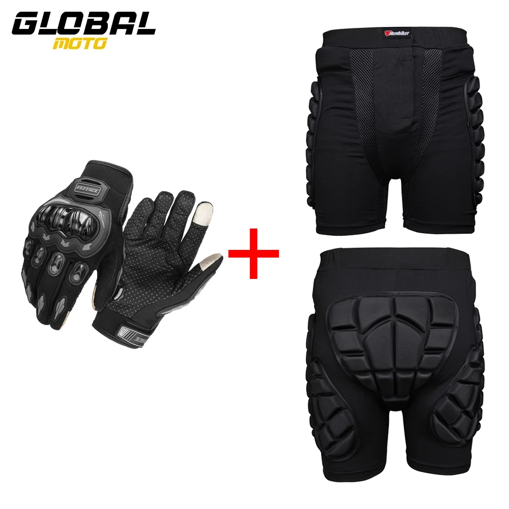 

Motorcycle Pants Anti-fall Motorbike Riding Shorts Shock-absorbing Outdoor Sport Protective Gears Thigh Hip Protection Pants