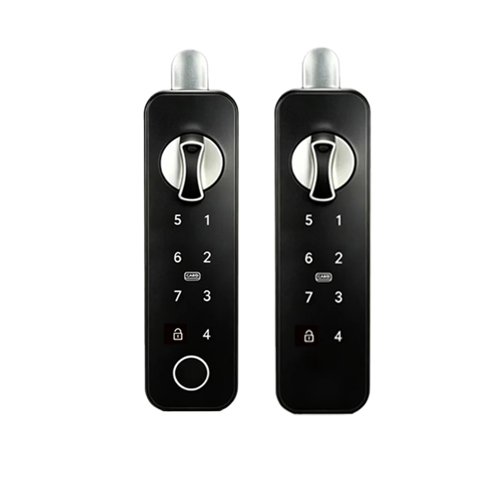 インテリジェントな埋め込み型電子キャビネットロックf06、指紋認証、パスワード、icカード、tuyaまたはttlockアプリ対応、キャビネットの引き出しに最適