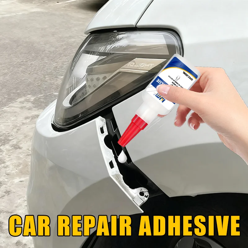 KJM Automotive High Strength Plastic Repair Glue Bumper Crack Adhesive for Car Headlight Shell Auto Exterior Parts