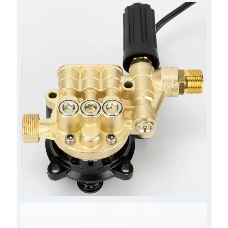 Household Car Washing Machine Pump Head Assembly Accessories High Pressure Water  Pump Head High Pressure Pump Assembly