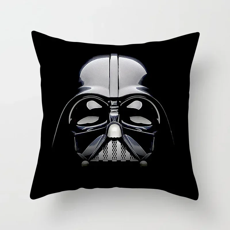 45x45cm Star Wars Pillow Case Cartoon Print Cushion Cover Fashion Home Bedroom Sofa Decorative Pillowcase Kids Birthday Gifts