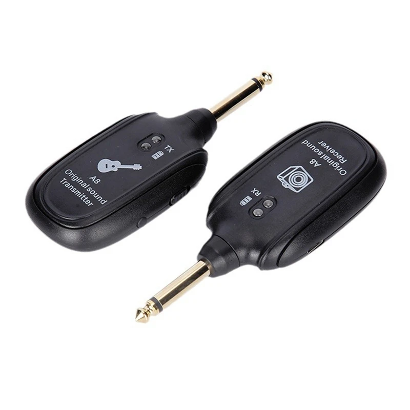 

CACI Audio Wireless Transmitter And Receiver Guitar Wireless Pickup Guitar Bass Electric Violin Wireless Receiving System
