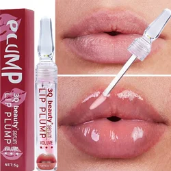 Instant Lip Plumper Oil Enhancer Lippen Glanz Serum extrem voluminös zuletzt feuchtigkeit spendend entfernen Lippen linien sexy Lippen pflege Kosmetik