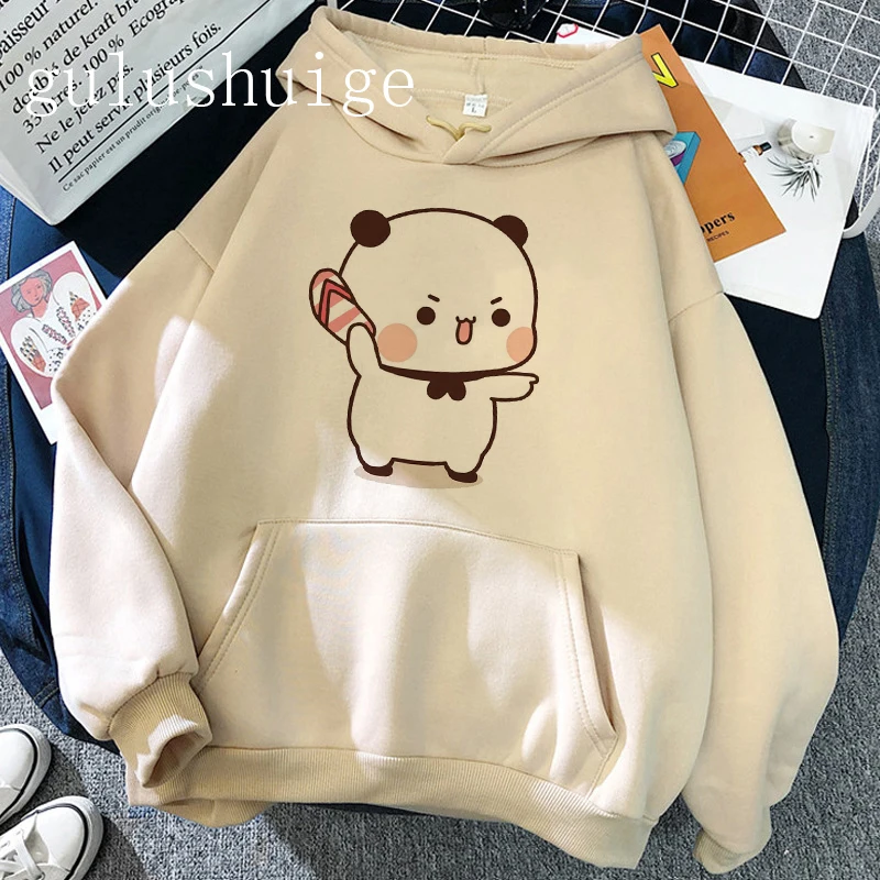 

90s Sweatshirts Kawaii Cartoon Bubu Dudu Love Hoodies Men Woman Streetwear Hoodie Sweatshirts Pullovers Harajuku Y2k Clothing