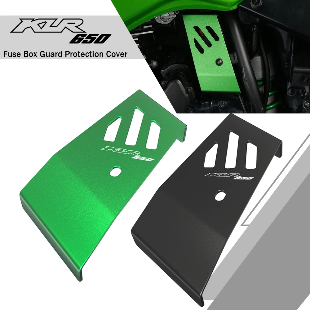 For Kawasaki KLR650 2008-2018 2017 2016 2015 2014 2013 2012 KLR650 Fuse Box Guard Motorcycle KLR 650-E Fuse Box Protection Cover