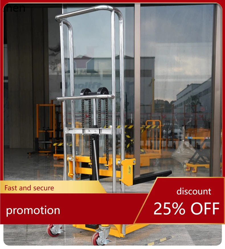 ZML Lightweight Type Pallet Jack Semi-Electric Hydraulic Material Handling Loader