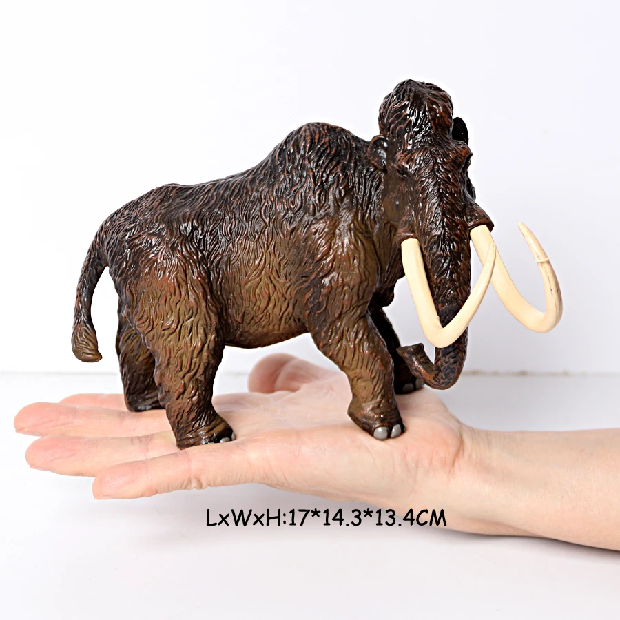 象の置物マンモスのおもちゃ動物フィギュアアクションフィギュア動物