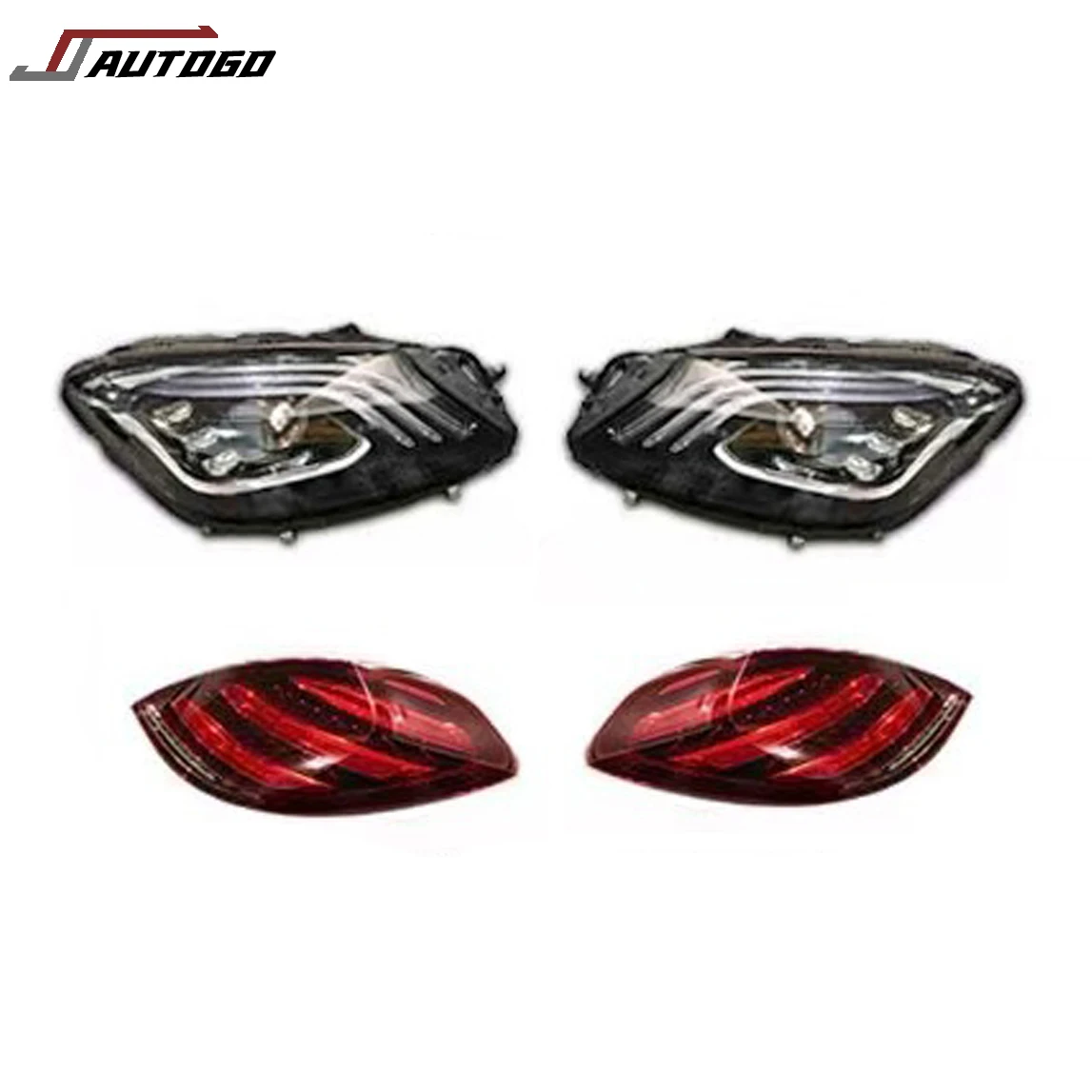 Tuning Part Accessories Body Kit for Mercedes Benz S Class W222 2014 2015 2016 2017 2018 to S65 AMG Front Rear Bumper With Lamp