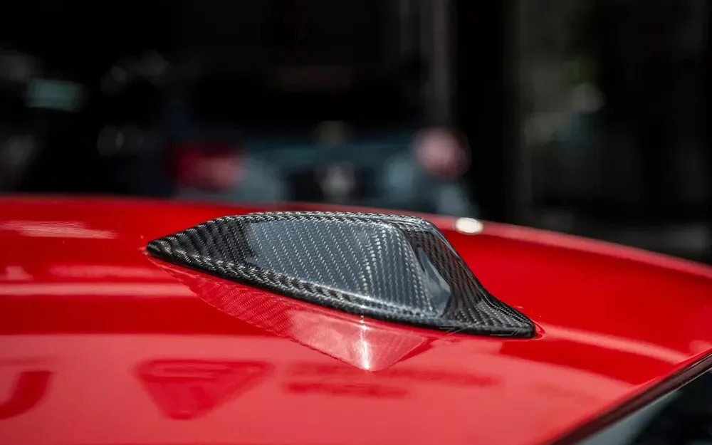 

Dry Carbon Fiber Antenna Shark Fin Cover Trim For BMW G20 LCI 2023+ G22 G26 G42 I4 G87 M2 G80 M3 Antenna Cover