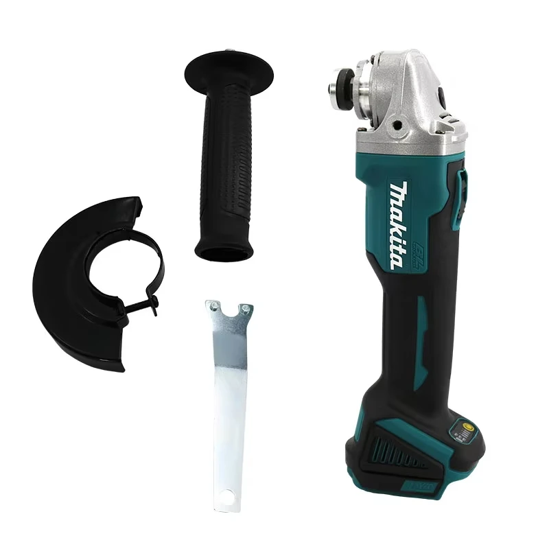 Makita DGA404 125/100MM 18V Grinder Grinder Tool Wireless Power Tools Electric Grinder Angle Grinder Brushless Sander Angle Cutt