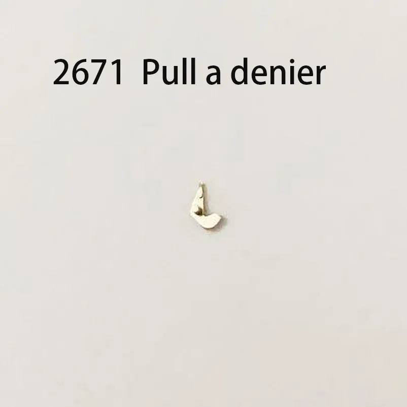 Original disassembling machine ETA2671 core drawing clutch wheel vertical wheel rod spring moving machine tablet