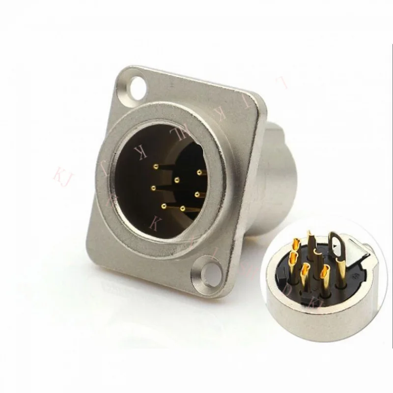 NN for AC7MDZ XLR RCA Plug Socket Housing Bracket for Noise Isolation