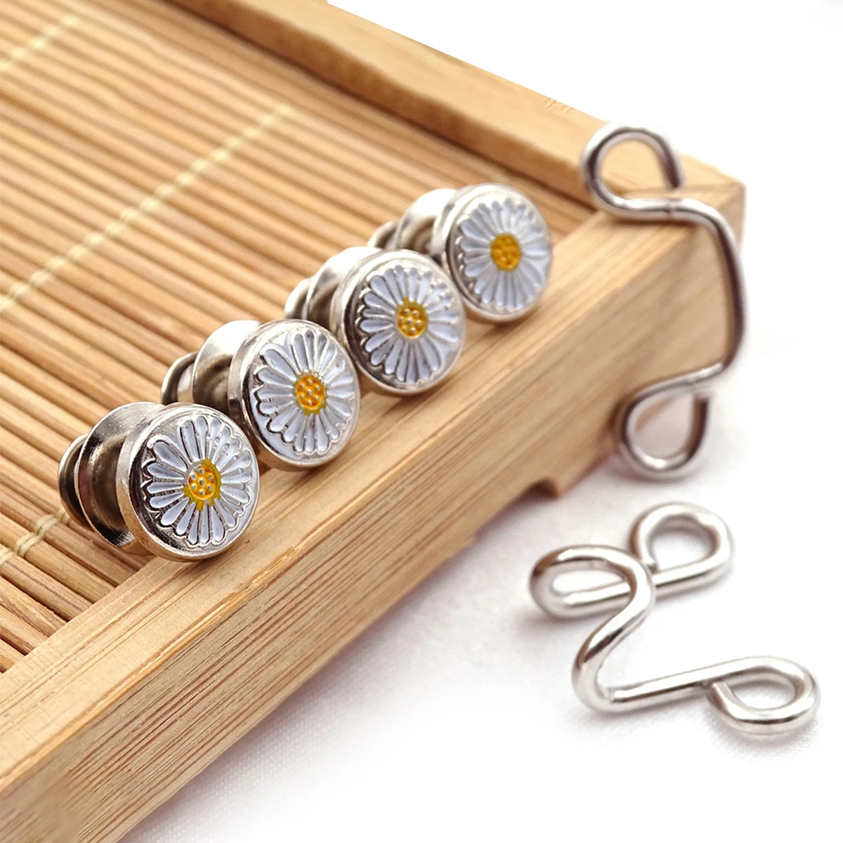 12 قطعة التنانير الجينز انفصال مشبك قابل للتعديل كم كليب للسراويل الخصر تشديد كم تخفيض كليب للملابس ديكور