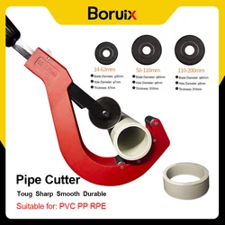 50-120mm Universal Pipe Cutter for PE PPR PVC Pipes Professional Quick Cut Scissors Heavy Duty Plumbing Tool Hot Selling