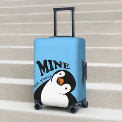 Penguin Bird Suitcase Cover Animal Cartoon Funny Holiday Travel Practical Luggage Supplies Protector