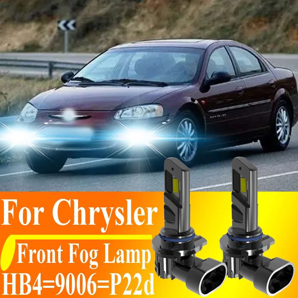 

2pcs HB4 9006 P22D LED Canbus Fog Lamp Car Headlight Turbo Diode Bulb Light For Chrysler Stratus PT Cruiser Sebring Crossfire