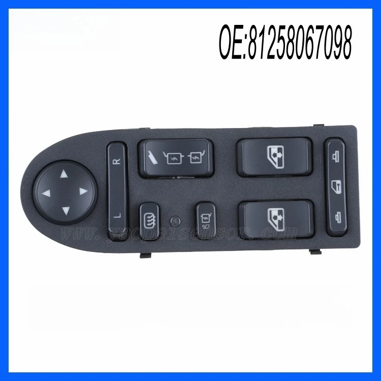 

81258067098 Подходит для переключателя стеклоподъемника TGA серии TGX MAN Truck Car